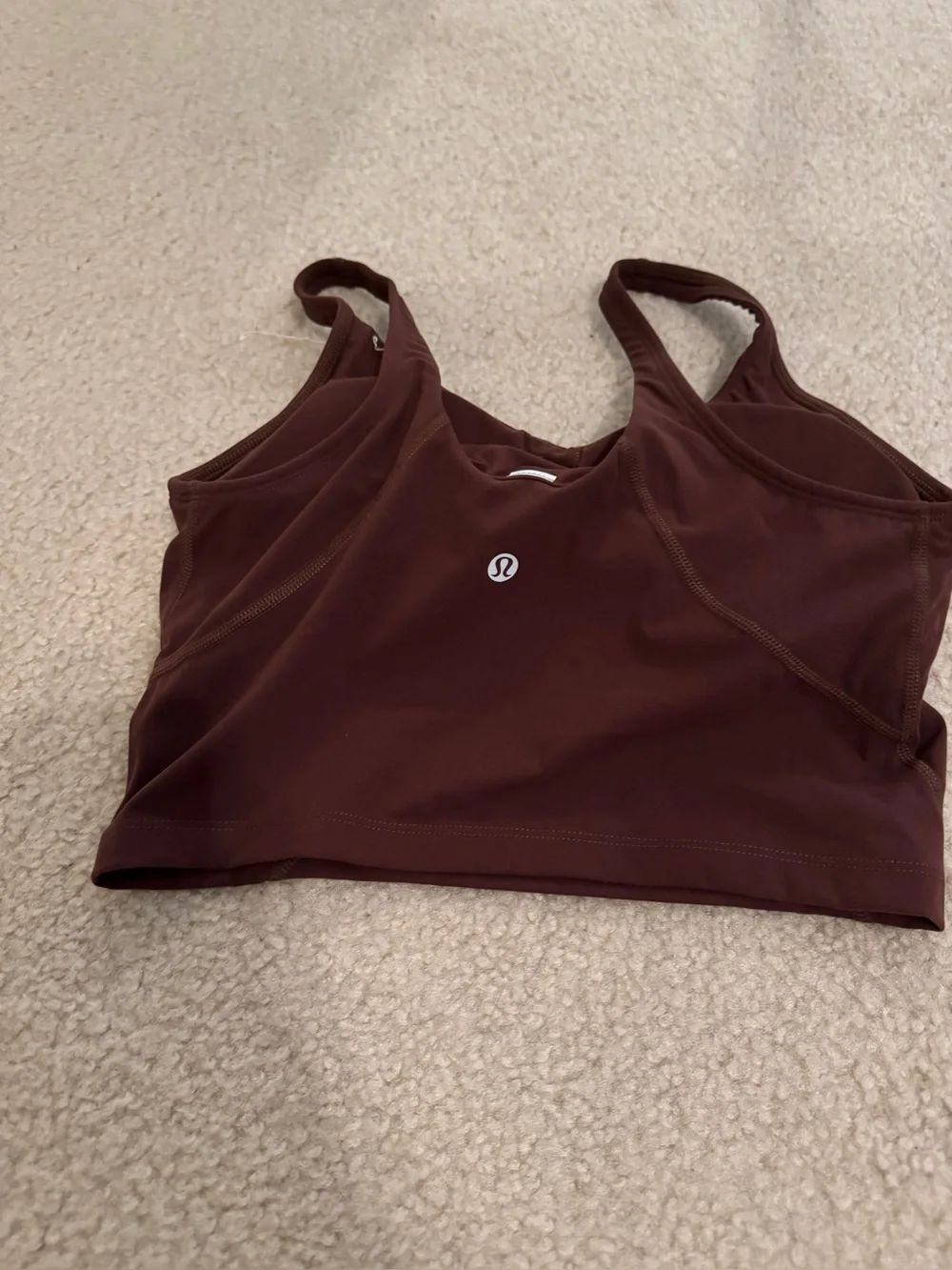 lululemon Align Tank Top brown color Size 6